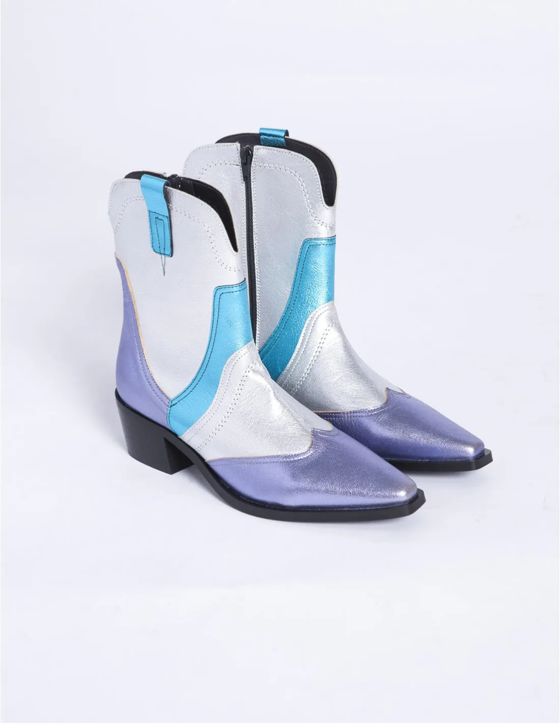 BOTINES COWBOY TRICOLOR MAGGIE BRYAN STEPWISE