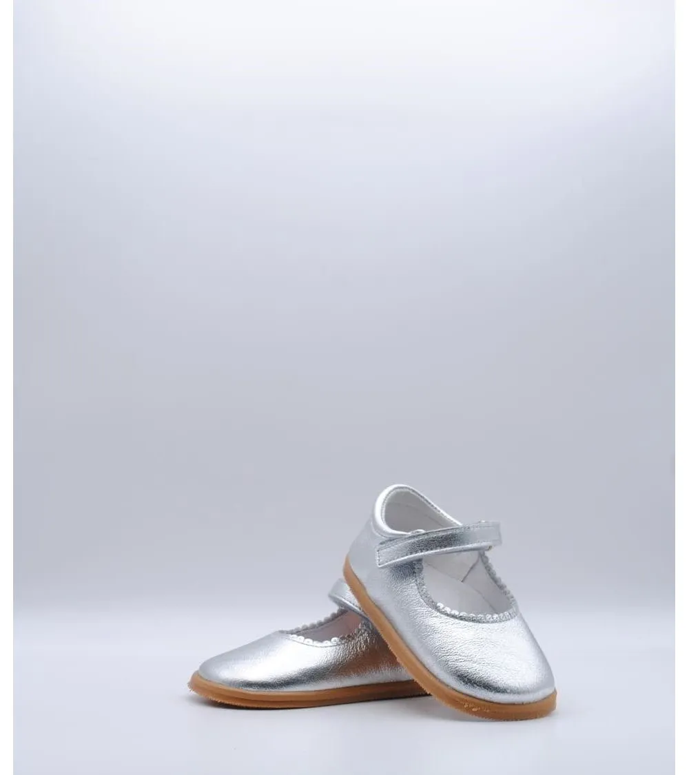 CALZADO RESPETUOSO BLANDITOS MERCEDITAS CHLOE PLATA
