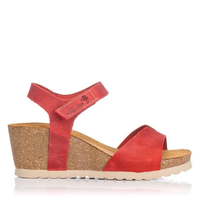CUñAS INTERBIOS 5649 MUJER ROJO