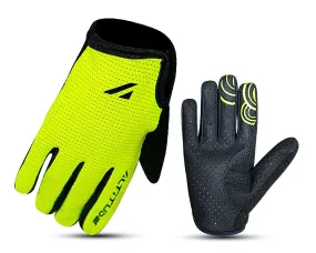 Guante Ciclismo Niño Altitude Long Finger Amarillo/Negro