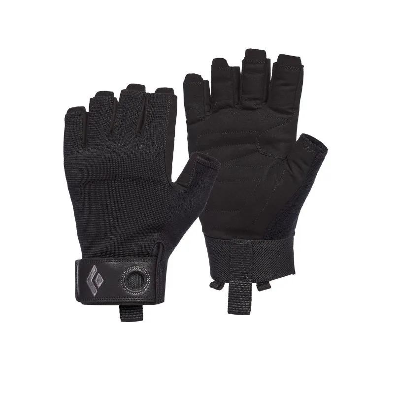 GUANTES DE ESCALADA BLACK DIAMOND CRAG HALFFINGER (NEGRO)