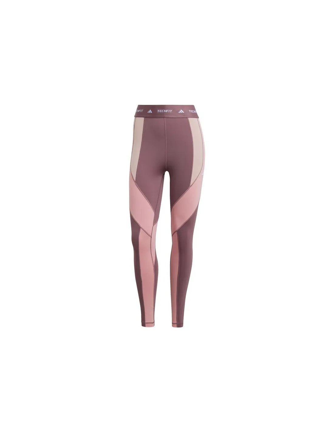 Mallas de Fitness adidas Techfit 7/8 Colorblock Mujer Rosa
