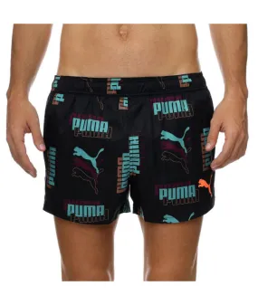 PUMA SWIM MEN LOGO PRINT SHORT SHORTS 1P