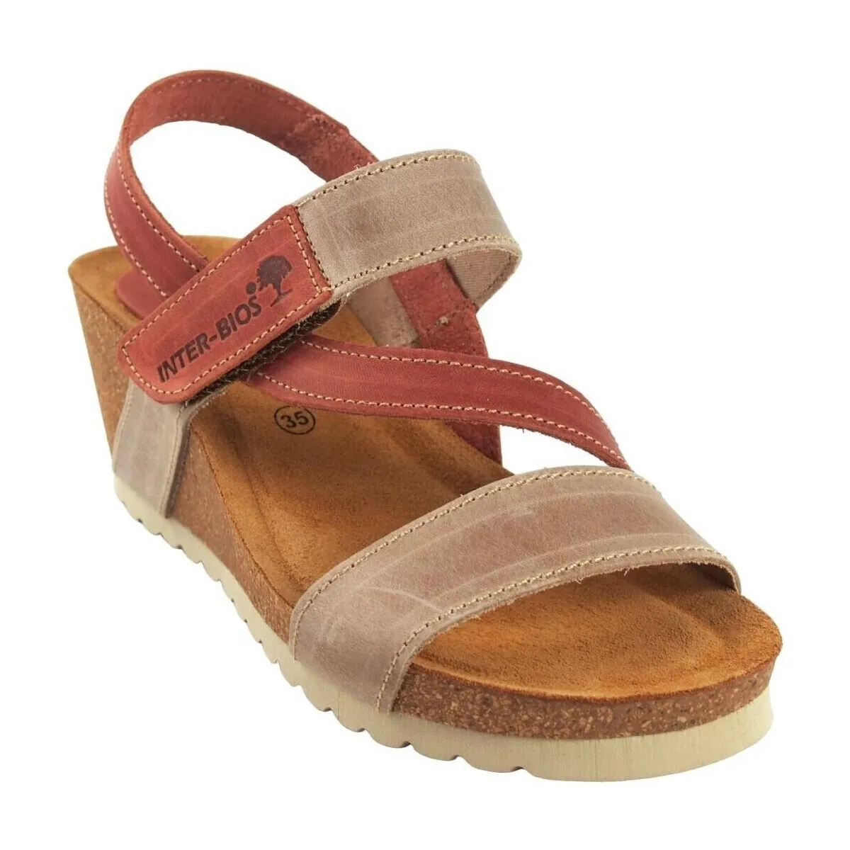 Sandalia señora INTER BIOS 5635 beig