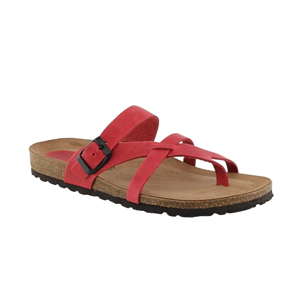 SANDALIAS INTERBIOS 7121 ROJO