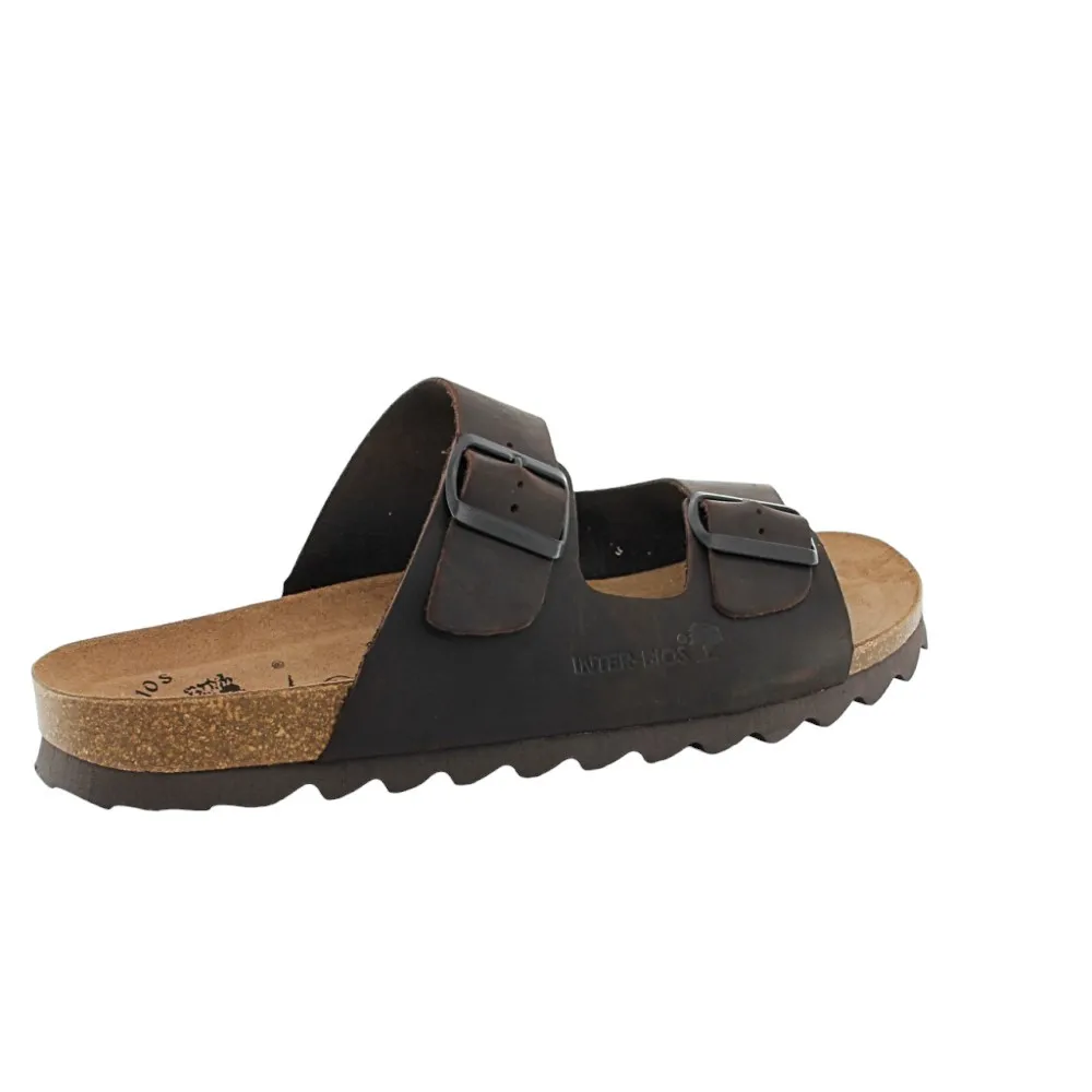 SANDALIAS INTERBIOS 9560 MARRóN OSCURO