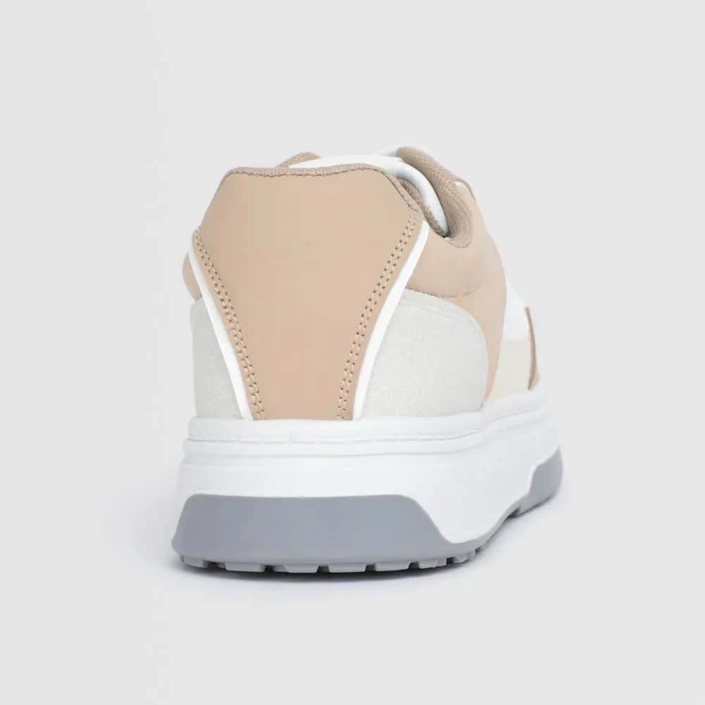 Zapatillas Urbanas Para Mujer Hypnotic Barb Plat Crema
