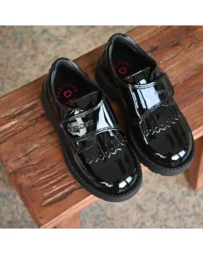 Zapato COLEGIAL charol velcro y fleco PABLOSKY 346019