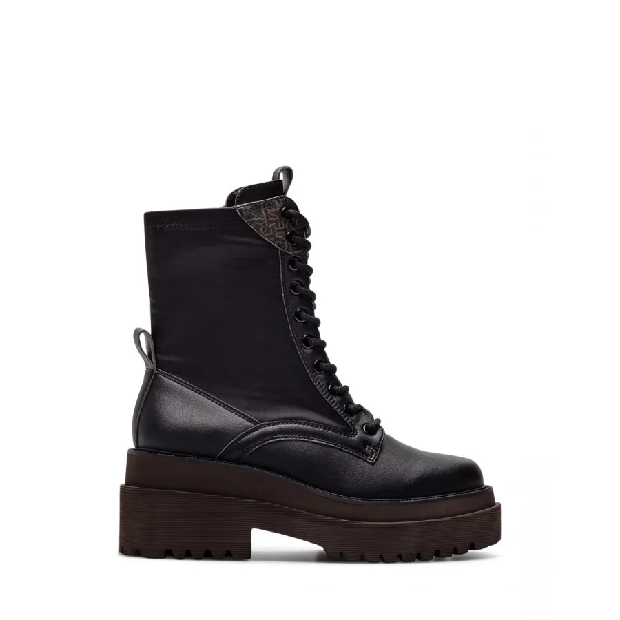 Zapatos Mujeres Botines LIU JO Purple 28 Black EX035 Negras
