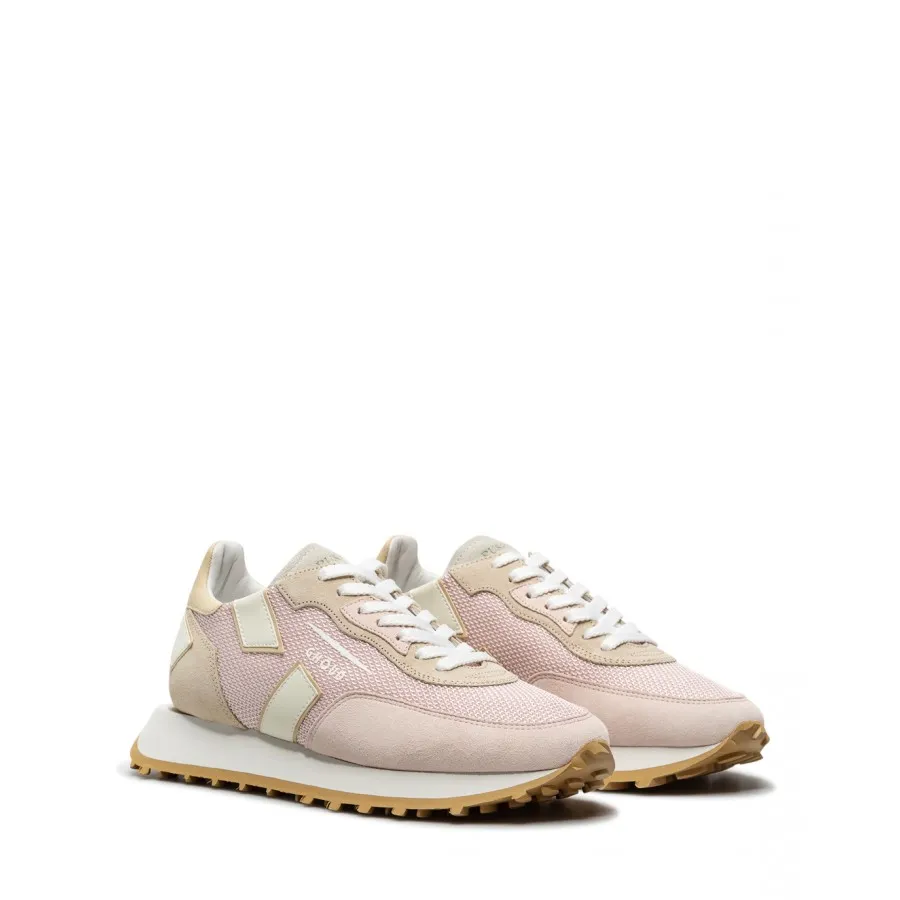 Zapatos Mujeres Sneakers GHOUD ROLW ML04 Pink Beige Rosa