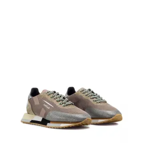 Zapatos Mujeres Sneakers GHOUD SMLW MG29 Sand Plat Beige Platinum Cuero
