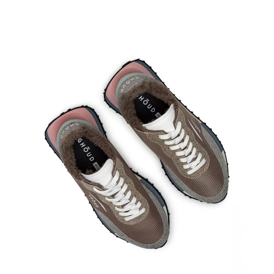 Zapatos Mujeres Sneakers GHOUD SMLW MX54 Beige Pink