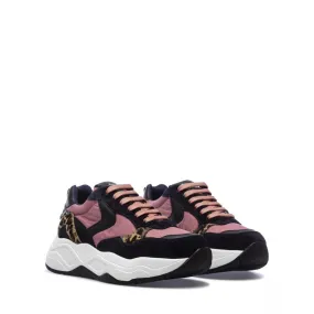Zapatos Sneakers Mujeres VOILE BLANCHE Bea02 Navy Rose